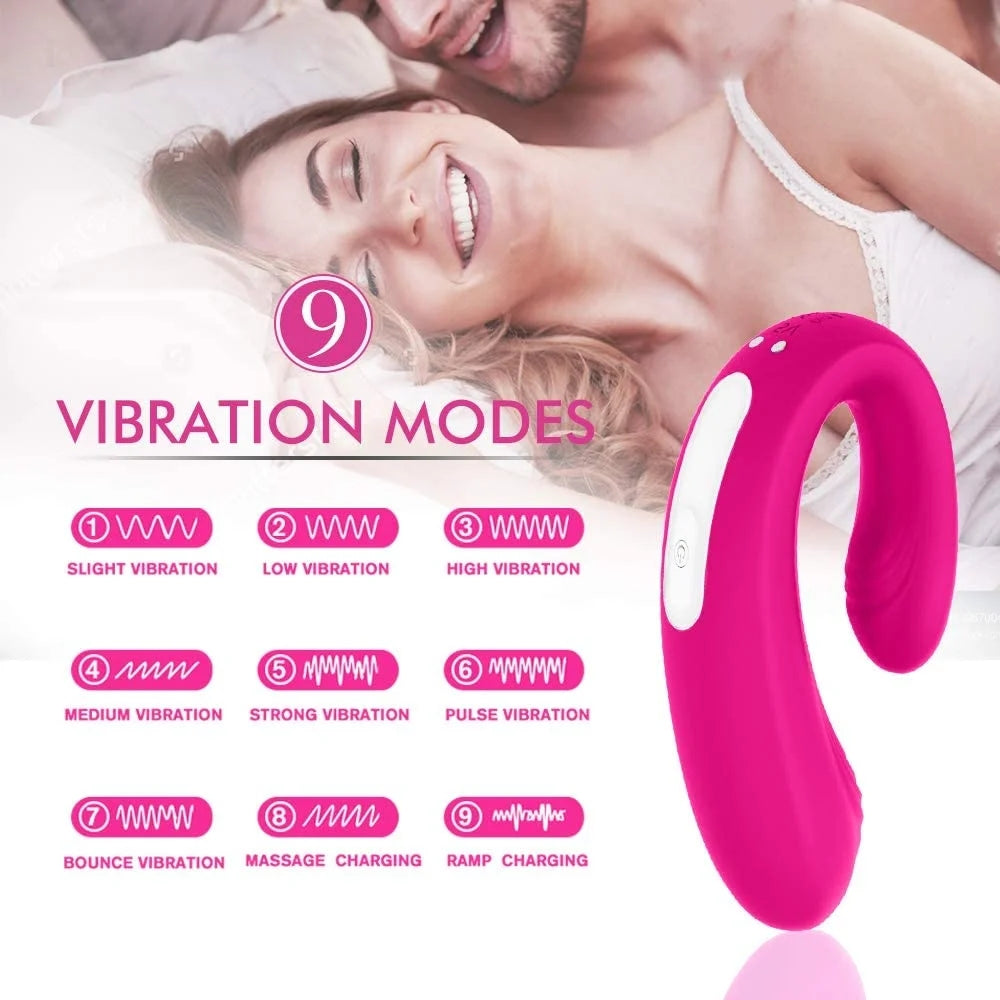 Rechargeable Remote Control Clitoral & G-Spot Vibrator