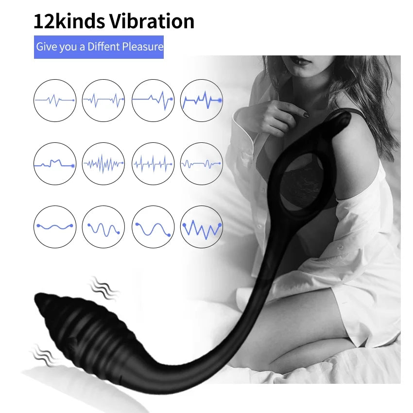 10 Speed Vibrating Ben Wa Ball G Spot Vibrator Anal Vibrator Wireless Remote Control