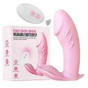 Vibration Wearable Female Appliances Fun Adult Products Small Butterfly Charging