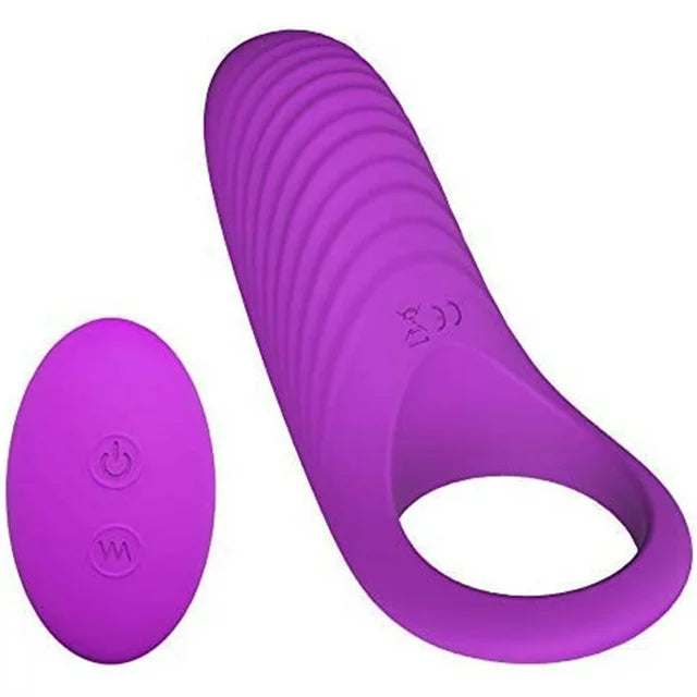 S-Hande S045 9-Speed Remote Control Penis Ring Vibrating Sex Toy