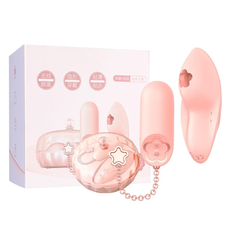 Wearable Vibrator Wireless Remote Control Clitoris Stimulator