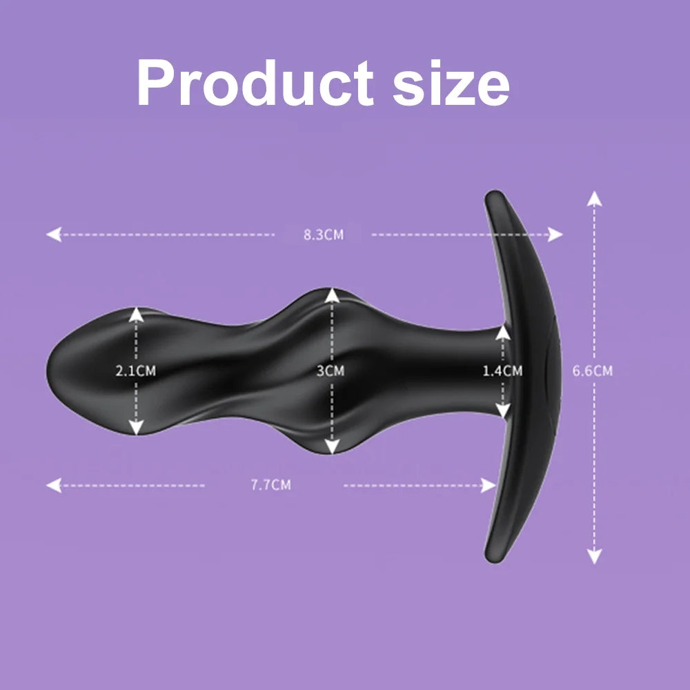 Anal Vibrator Butt Plug Men Prostate Massager Female Vagina Massager Dildos