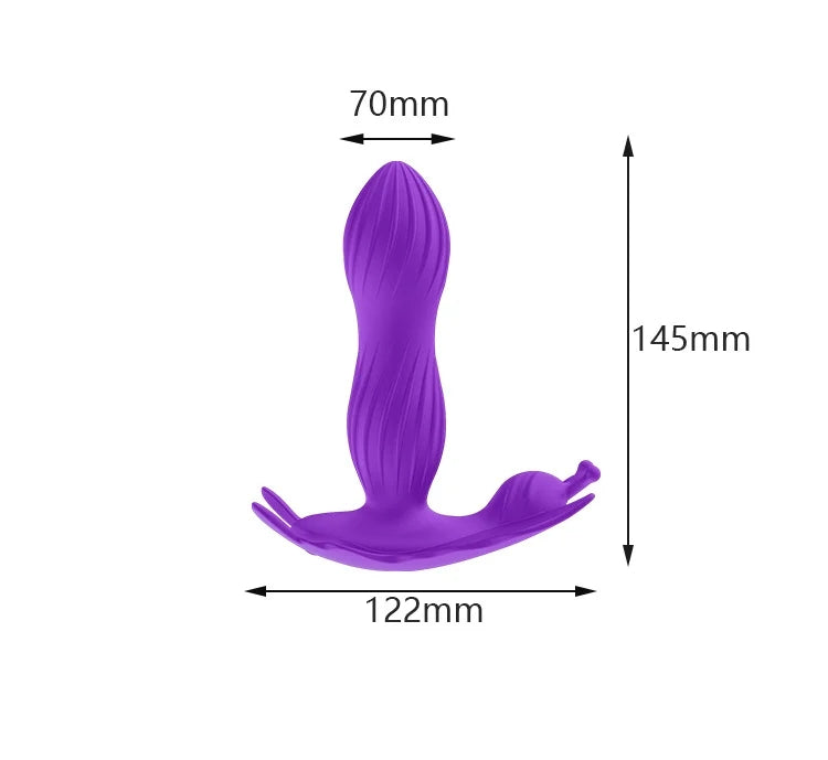 Butterfly Telescopic Strong Shock Panty Vibrator