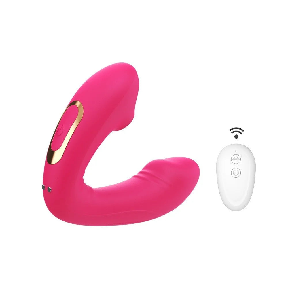 3-in-1 Wireless Remote Control Tongue-licking Sucking Panty Vibrator