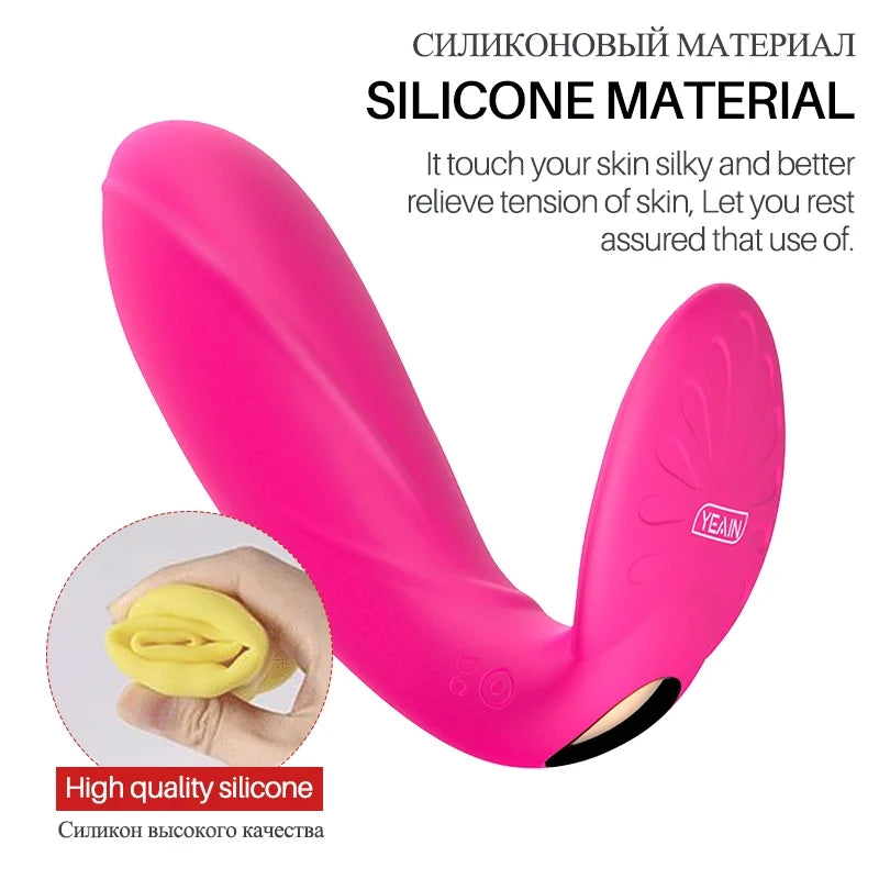 Wearable App Remote Control G Spot Stimulator Warming Vibrating Panties