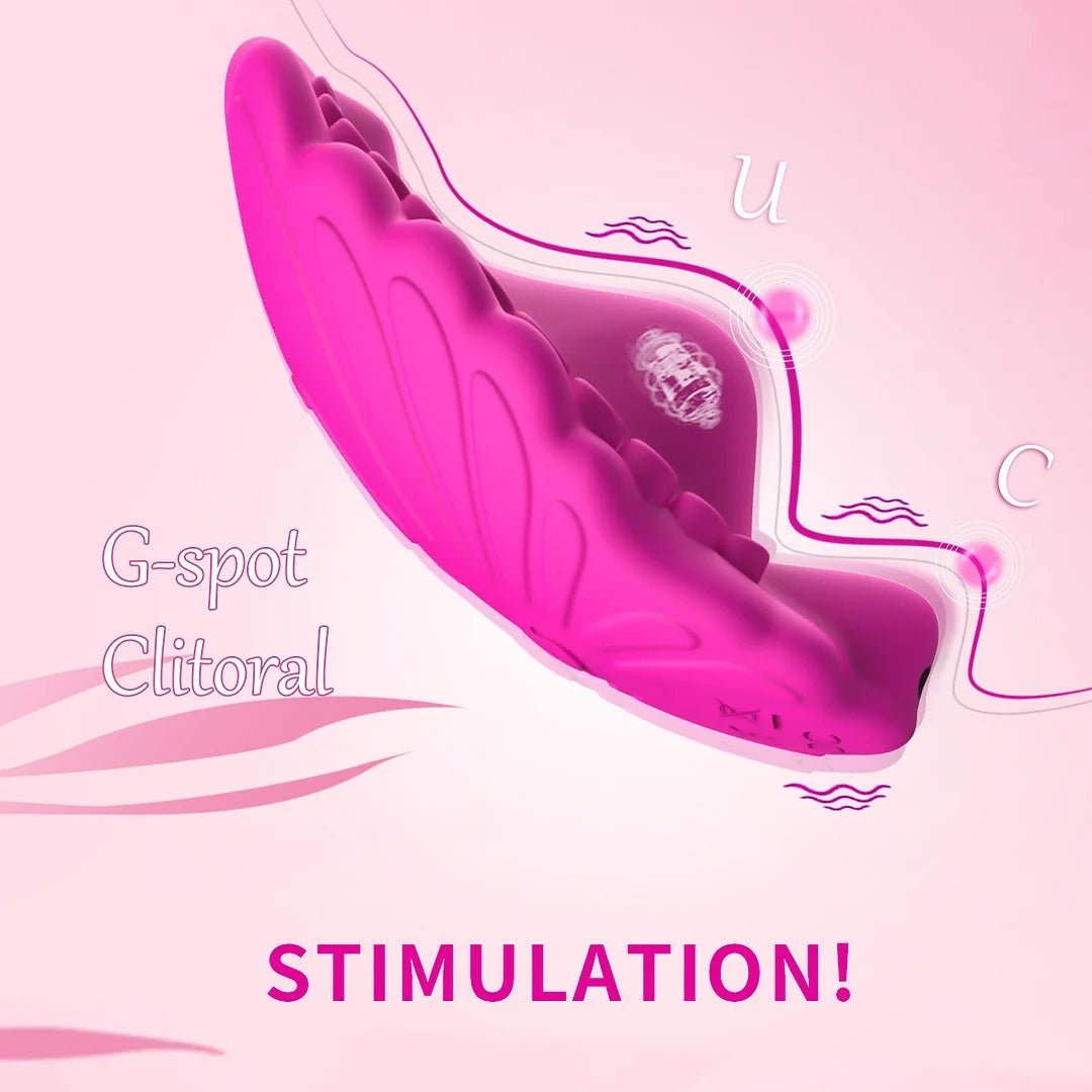 Wireless / App Remote Control 2-in-1 Wearable Vibrator With Panty