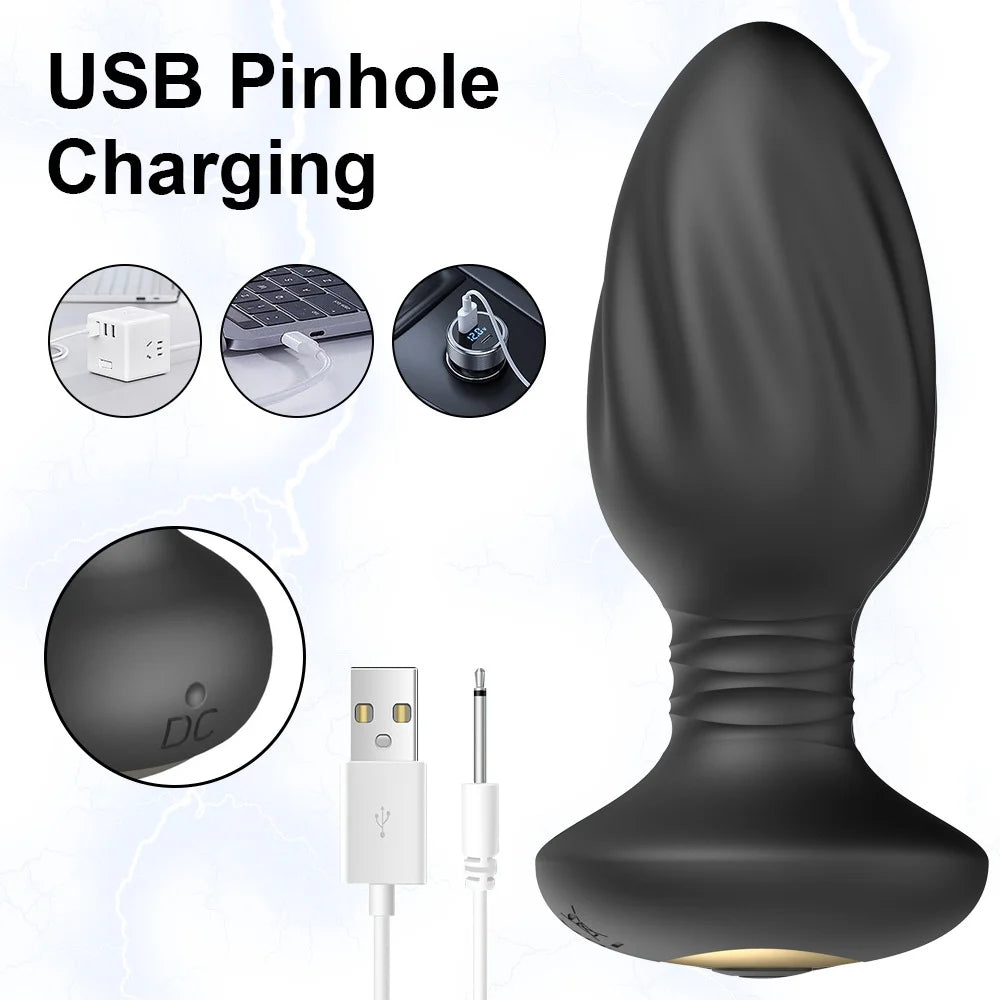 App / Wireless Remote Control Invisible Anal Vibrator