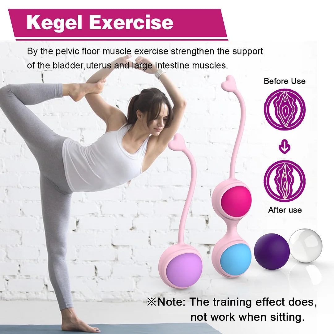 Different Weight Kegel Ball 5 Pieces Set