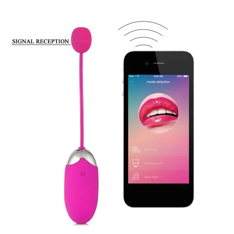 App Remote Control Vibrator Rechargeable Vibrator Egg