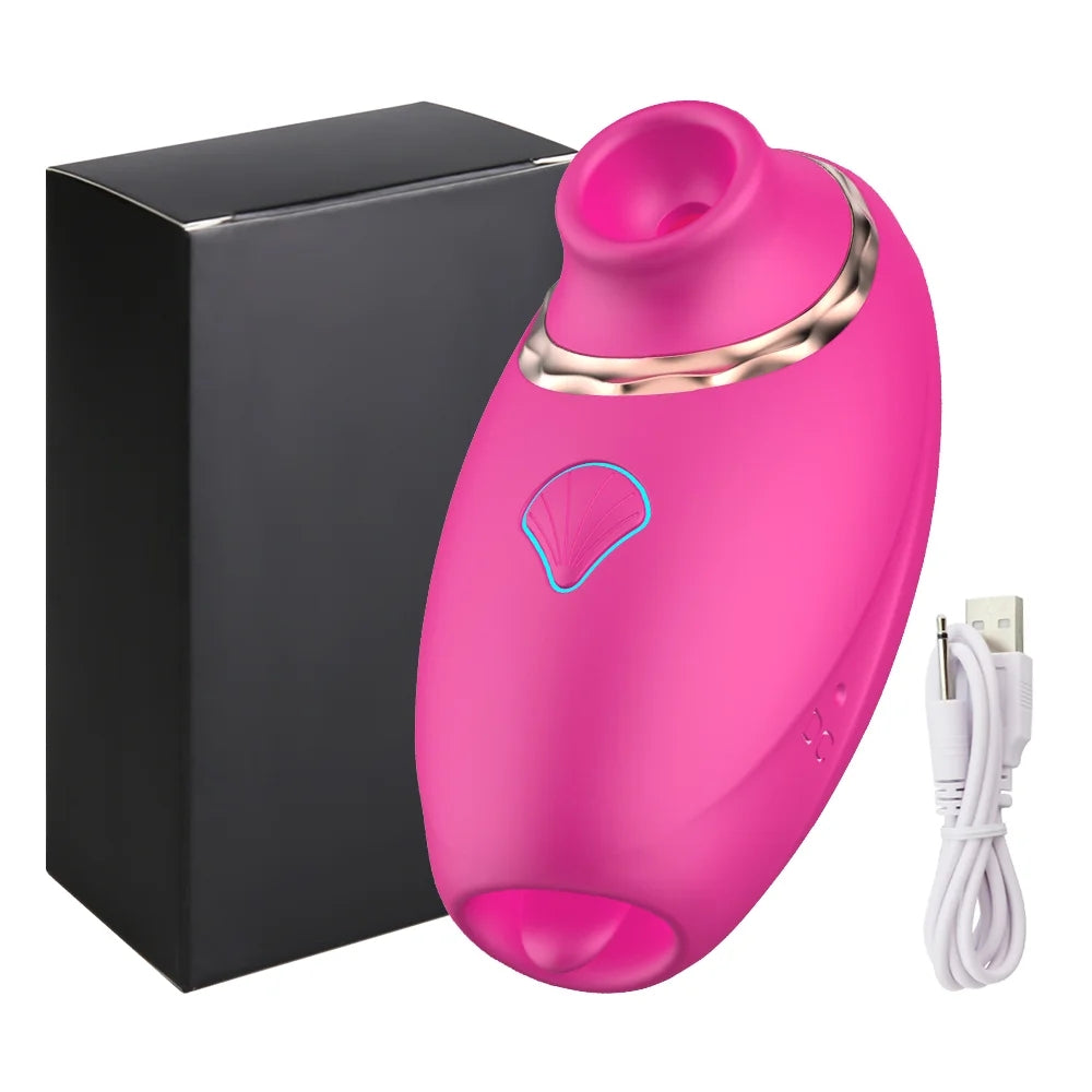 Clitoral Sucking Vibrator with Licking and Flapping Stimulation