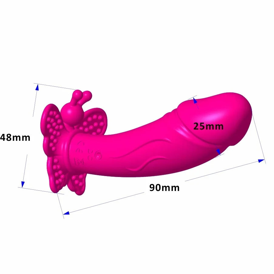 Butterfly Wireless / App Remote Control Wearable Panty Vibrator