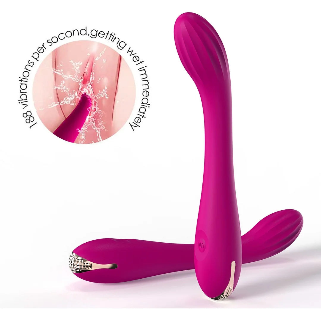 12 Frequency G-spot Masturbation Massage Stick Vibrator