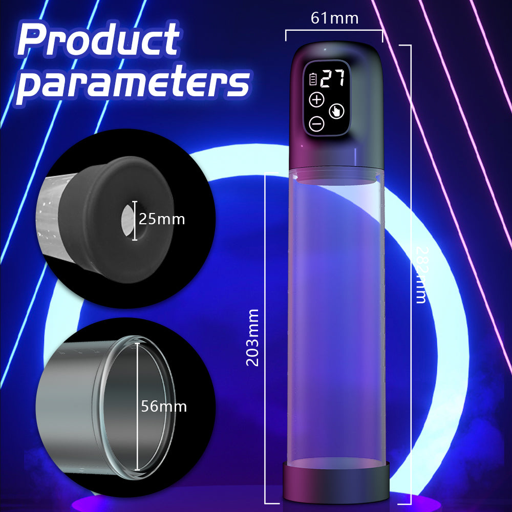 Electric Penis Pump Sex Toys Penis Extender Penile Vacuum Pump For Men