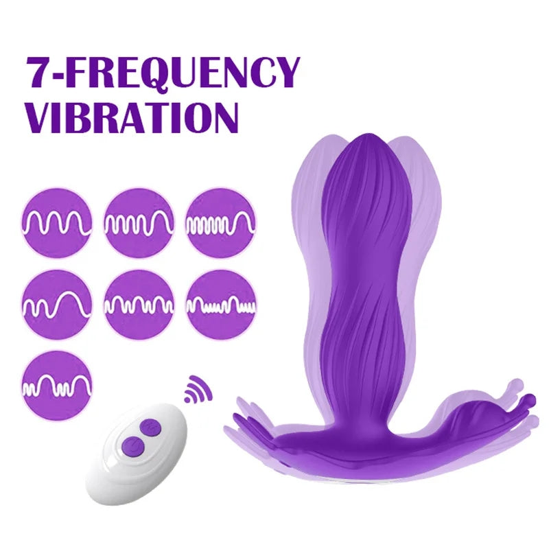 Butterfly Telescopic Strong Shock Panty Vibrator