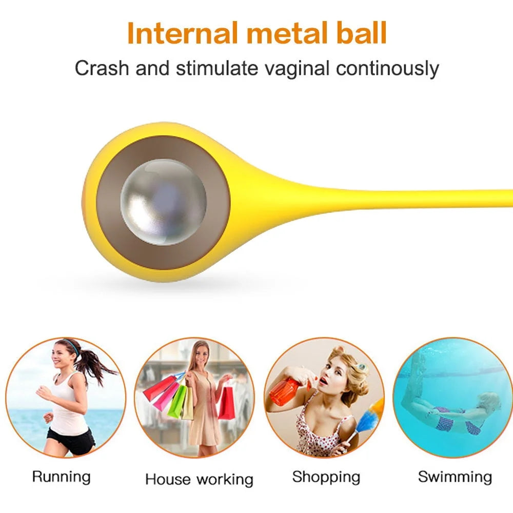 Intelligent Remote Control Kegel Ball