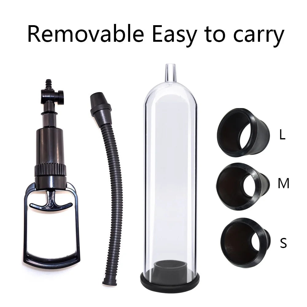 Penis Enlargement Pump in Clear