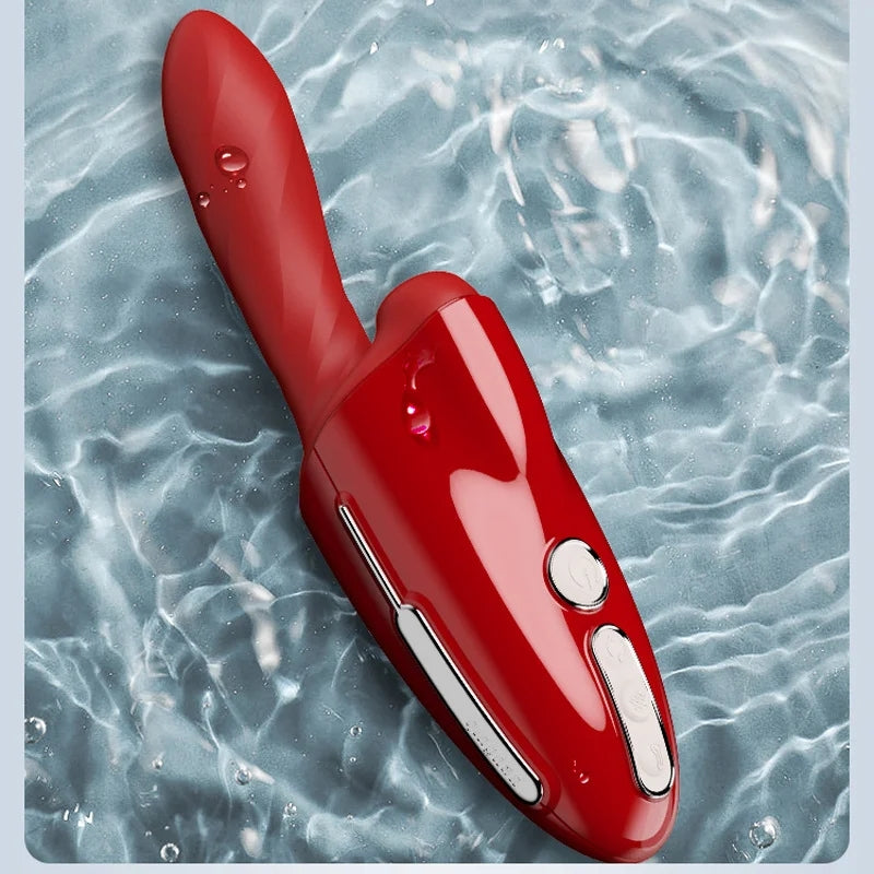 Luxury Remote Control Heating Telescopic Vibrating Sex Machine