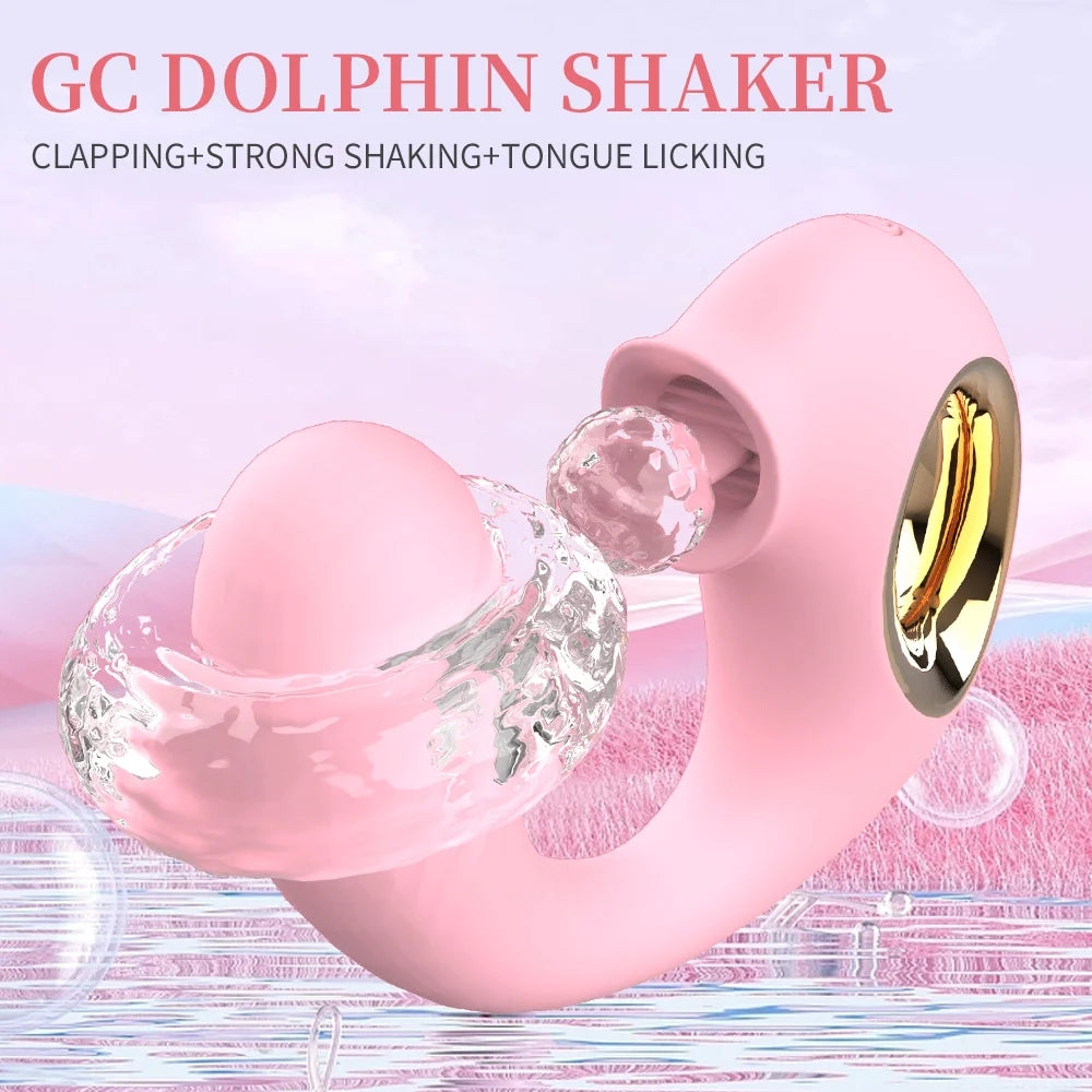 Dolphin Tongue-licking G-spot Vibrator