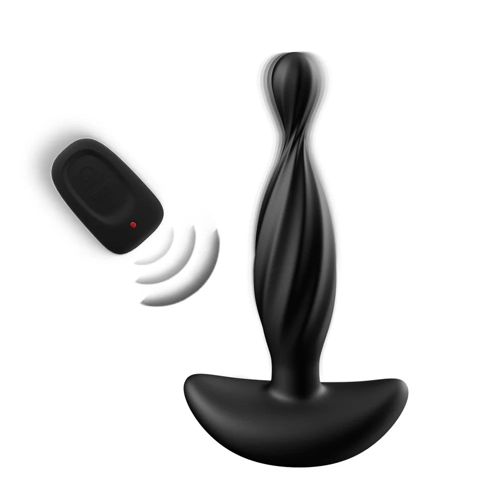 Anal Plug Vibrator Male Prostate Massager G-spot Masturbator