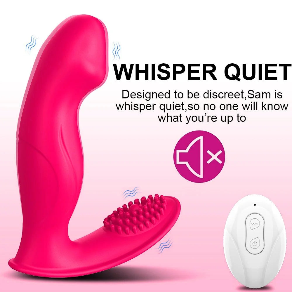 Wearable Clitoris Stimulator With Wireless Remote