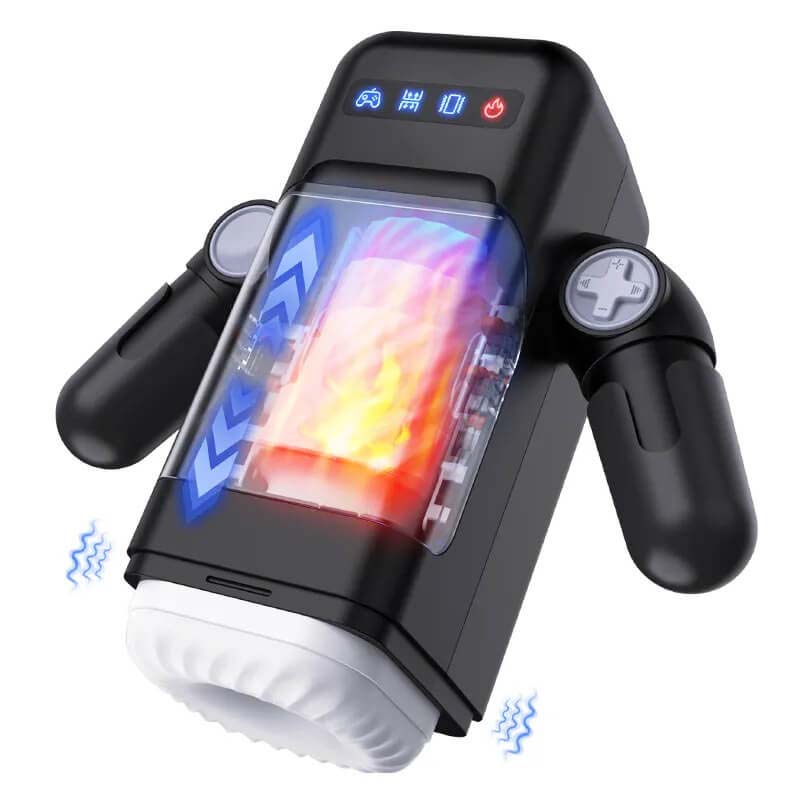 EasyLive 6 Automatic Heating Thrusting Vibrating Blowjob Male Masturbator