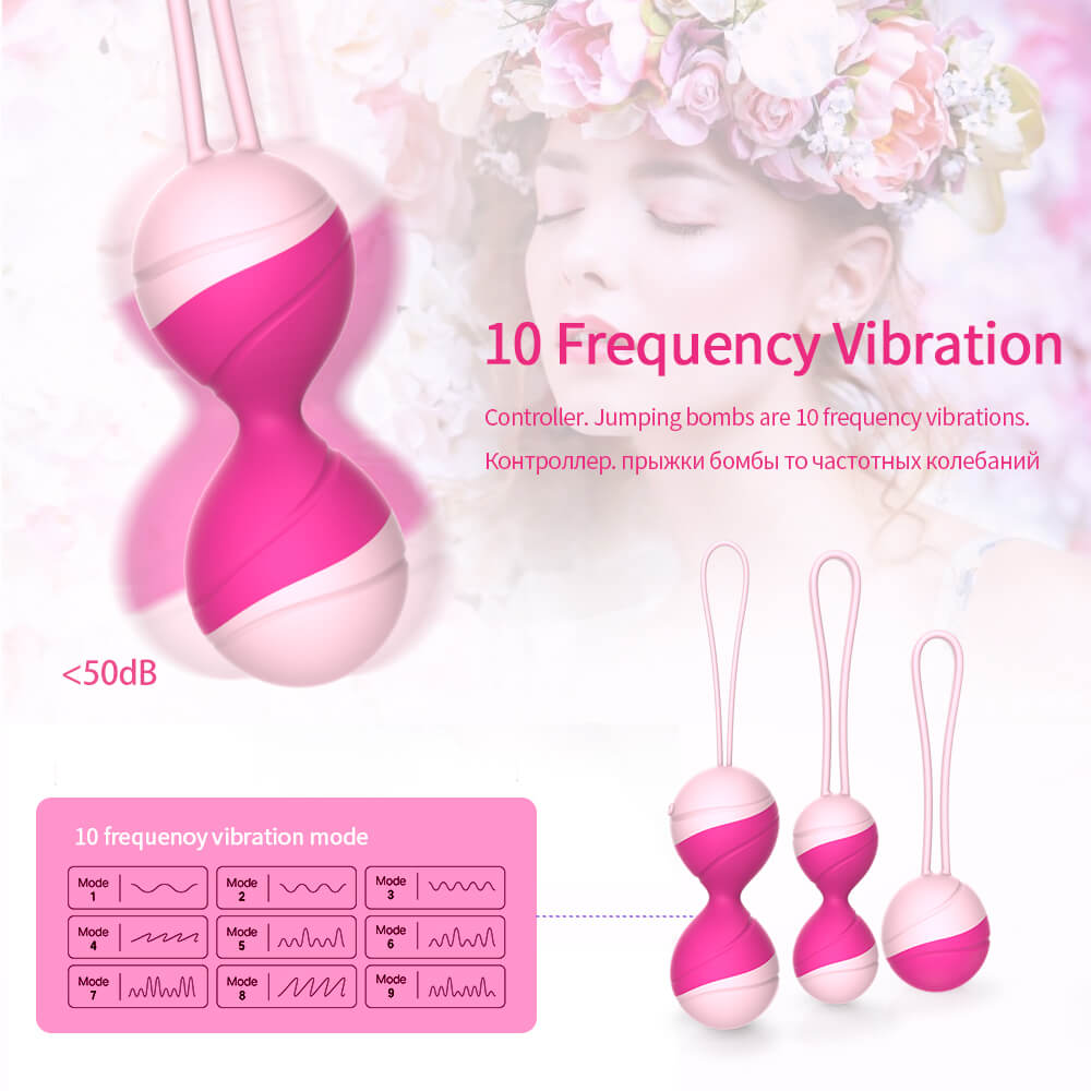 Remote Control 10 Speed Vibrating Kegel Balls Sex Toy for Woman Vaginal Tighten Exercise-ZhenDuo Sex Shop-ZhenDuo Sex Shop