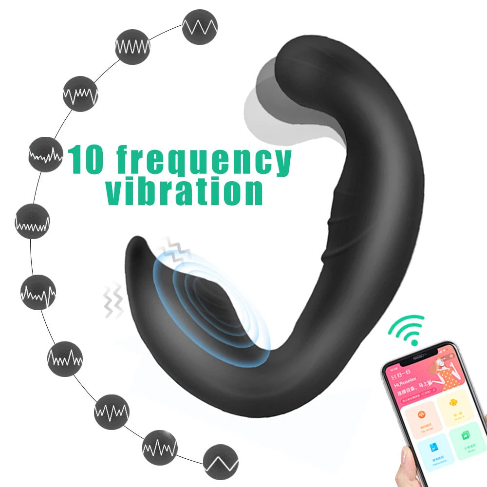 ROSELEX APP Remote Control Strong Vibration Prostate Massager