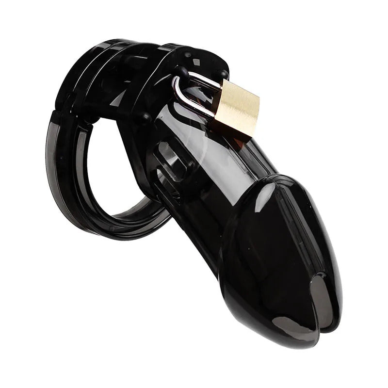 Men's Chastity Locking Device Cock Cage Penis Belt Lock