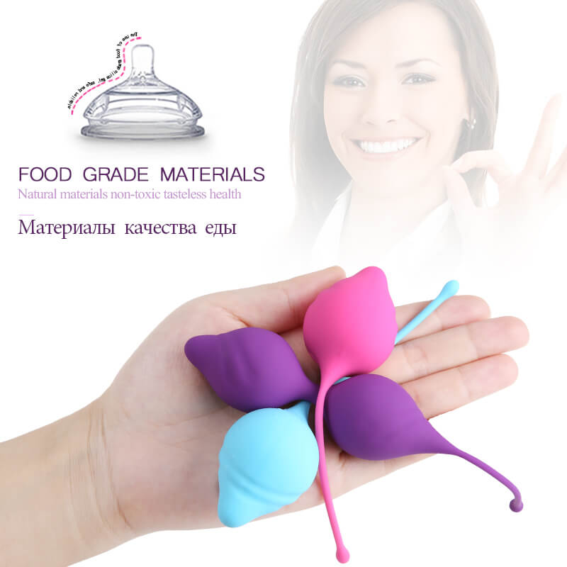 Vagina Tighten Kegel Ball Silicone Ben Wa Ball Female Exercises Smart Vaginal Balls Massage Geisha Ball Adult Sex Toys for Women-ZhenDuo Sex Shop-ZhenDuo Sex Shop