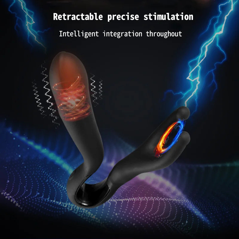 Prostate Massage Stick Men's Remote Control Vibrator Prostate Stimulator