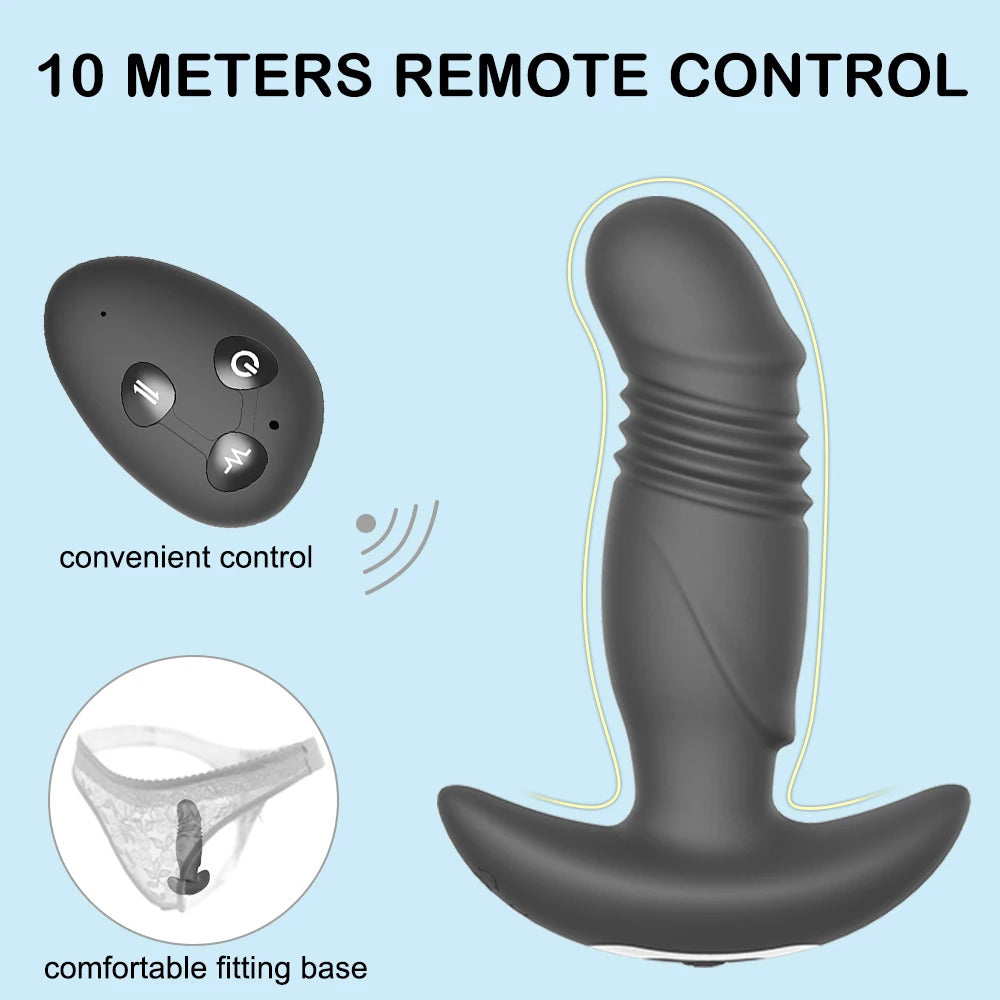 NVToys LUKA Telescopic Thrusting Prostate Massager Sex Toy for Anal Game