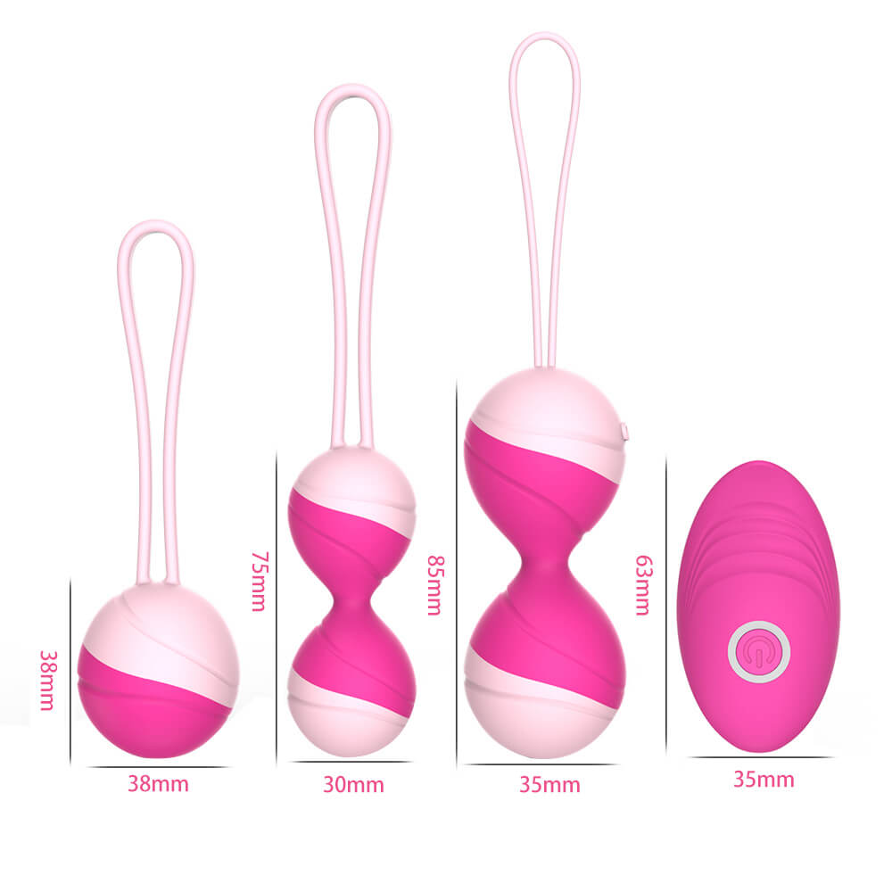 Remote Control 10 Speed Vibrating Kegel Balls Sex Toy for Woman Vaginal Tighten Exercise-ZhenDuo Sex Shop-ZhenDuo Sex Shop