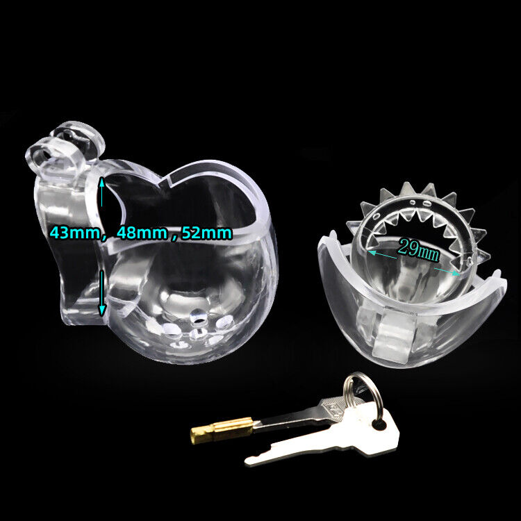 Men's Self-Designed Totally Enclosed Chastity Device Belt Cage