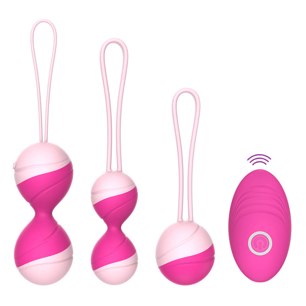 Remote Control 10 Speed Vibrating Kegel Balls Sex Toy for Woman Vaginal Tighten Exercise-ZhenDuo Sex Shop-pink-ZhenDuo Sex Shop