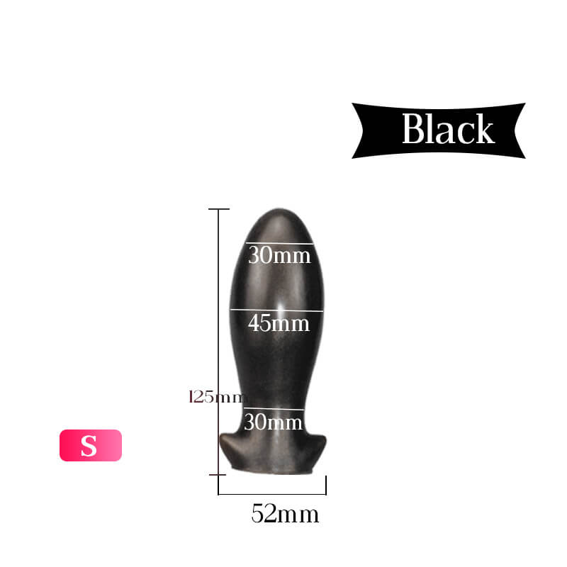 Dragon Egg Huge Butt Plug Anal Sex Toys Adult Buttplug-ZhenDuo Sex Shop-black-S-ZhenDuo Sex Shop