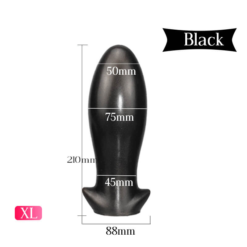 Dragon Egg Huge Butt Plug Anal Sex Toys Adult Buttplug-ZhenDuo Sex Shop-black-XL-ZhenDuo Sex Shop