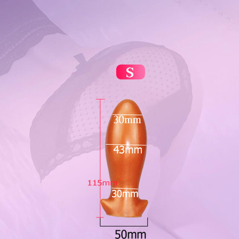 Dragon Egg Huge Butt Plug Anal Sex Toys Adult Buttplug-ZhenDuo Sex Shop-gold-S-ZhenDuo Sex Shop