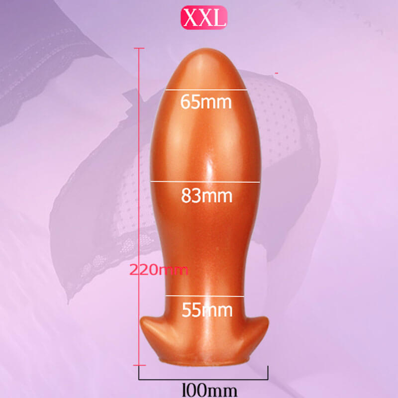 Dragon Egg Huge Butt Plug Anal Sex Toys Adult Buttplug-ZhenDuo Sex Shop-gold-XXL-ZhenDuo Sex Shop