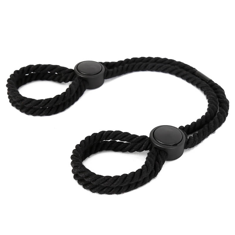 Cotton Rope Handcuffs Ankle Cuff BDSM Sex Restraints Bondage Fetish-ZhenDuo Sex Shop-black-ZhenDuo Sex Shop