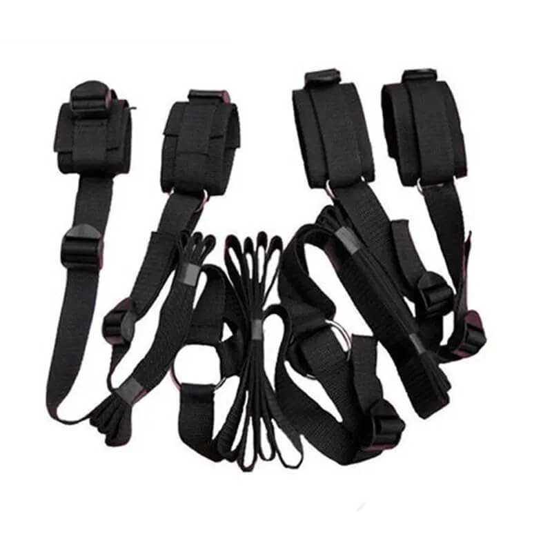 Bdsm Binding Set SM Bed Restraint Wrist And Ankle Cuff