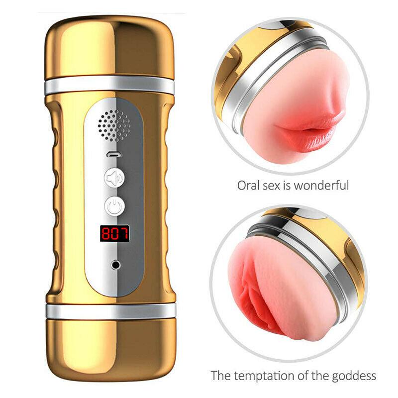 2 in 1 Vagina/Oral Automatic Electric Masturbator-ZhenDuo Sex Shop