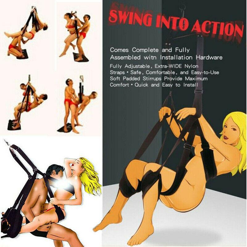 360 Hanging Chair Position Enhancer Sex Swing Furniture Restraints-ZhenDuo Sex Shop