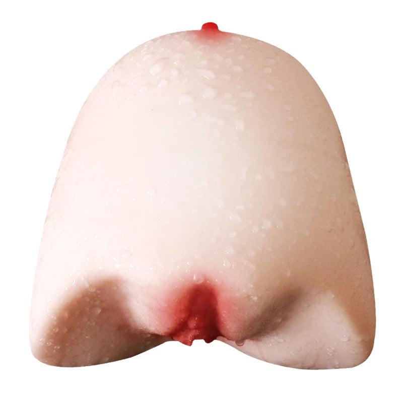 Double Channels Breast Vaginal Anus 3D Realistic Masturbator-ZhenDuo Sex Shop