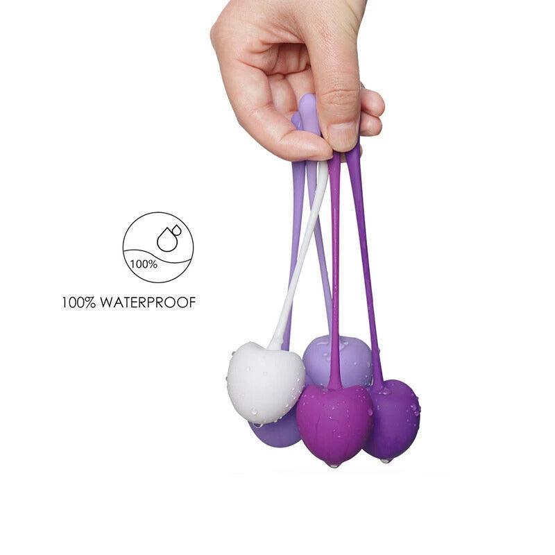 5Pcs Vaginal Bladder Tightening Kegel Ball Exercise Weights Ben Wa Balls-ZhenDuo Sex Shop