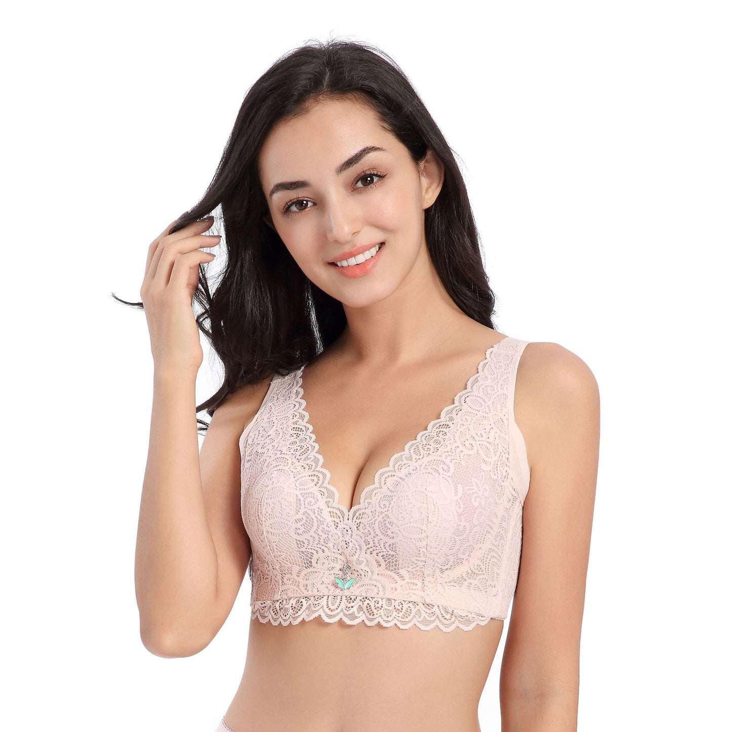 Ultra Thin Bra Women Lace Bralette Push Up Sexy Bras Lingerie Underwear-ZhenDuo Sex Shop