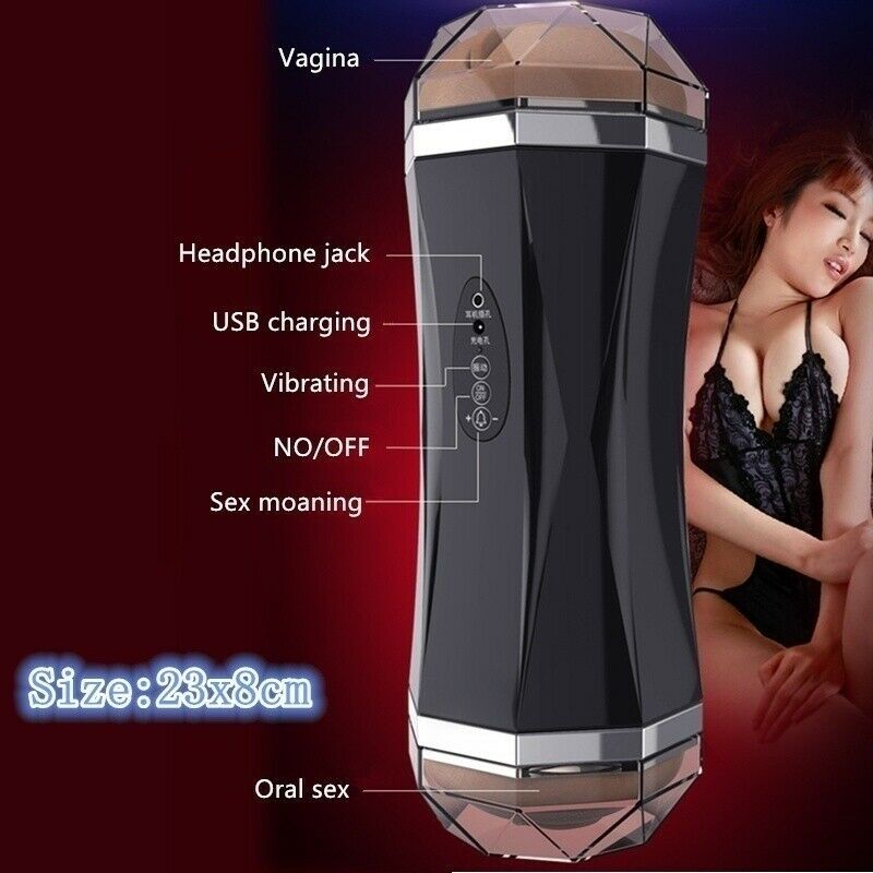 Automatic Dual Oral Pussy Masturbator Cups-ZhenDuo Sex Shop