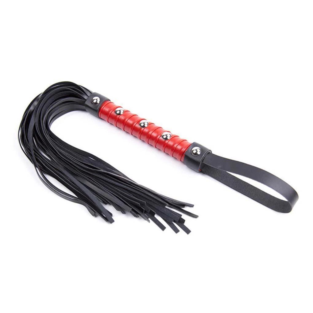 Adult Sexy Flirting PU Leather BDSM Whip Lash-ZhenDuo Sex Shop