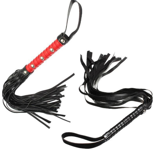 Adult Sexy Flirting PU Leather BDSM Whip Lash-ZhenDuo Sex Shop