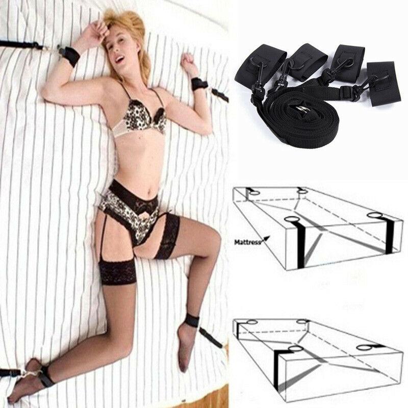 BDSM Game Adult Bed Bondage Restraint Set-ZhenDuo Sex Shop