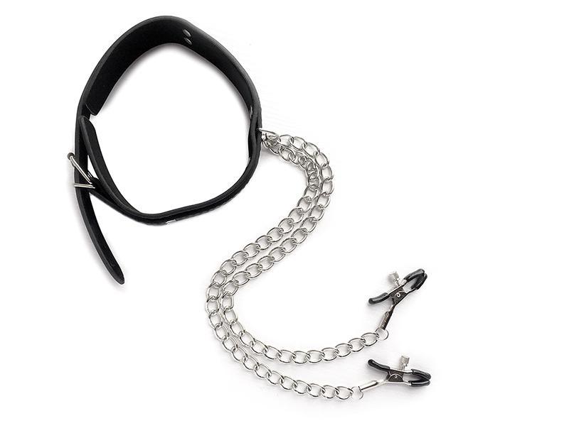 BDSM Slave Cuff Nipple Clamps Bondage Kit-ZhenDuo Sex Shop